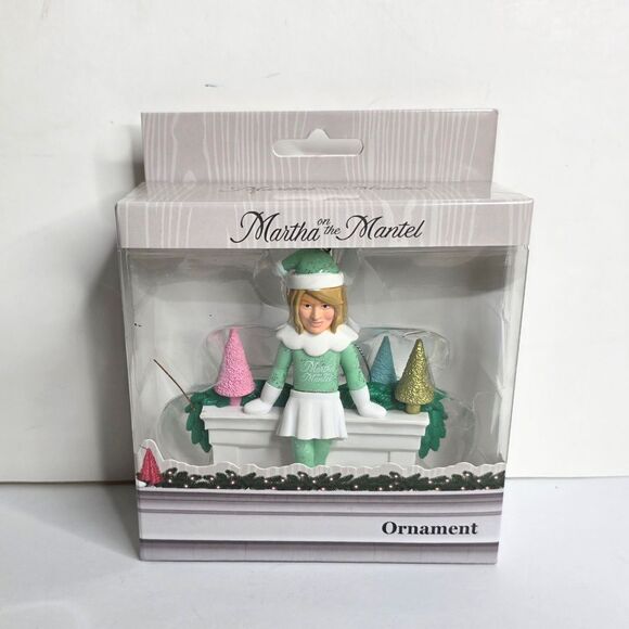 Martha Stewart Holiday Ornament Martha On The Mantel Christmas Decor - NEW - Picture 1 of 7